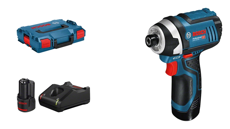 Bosch Professional GDR 12V-105 L-Boxx + 2Akkus