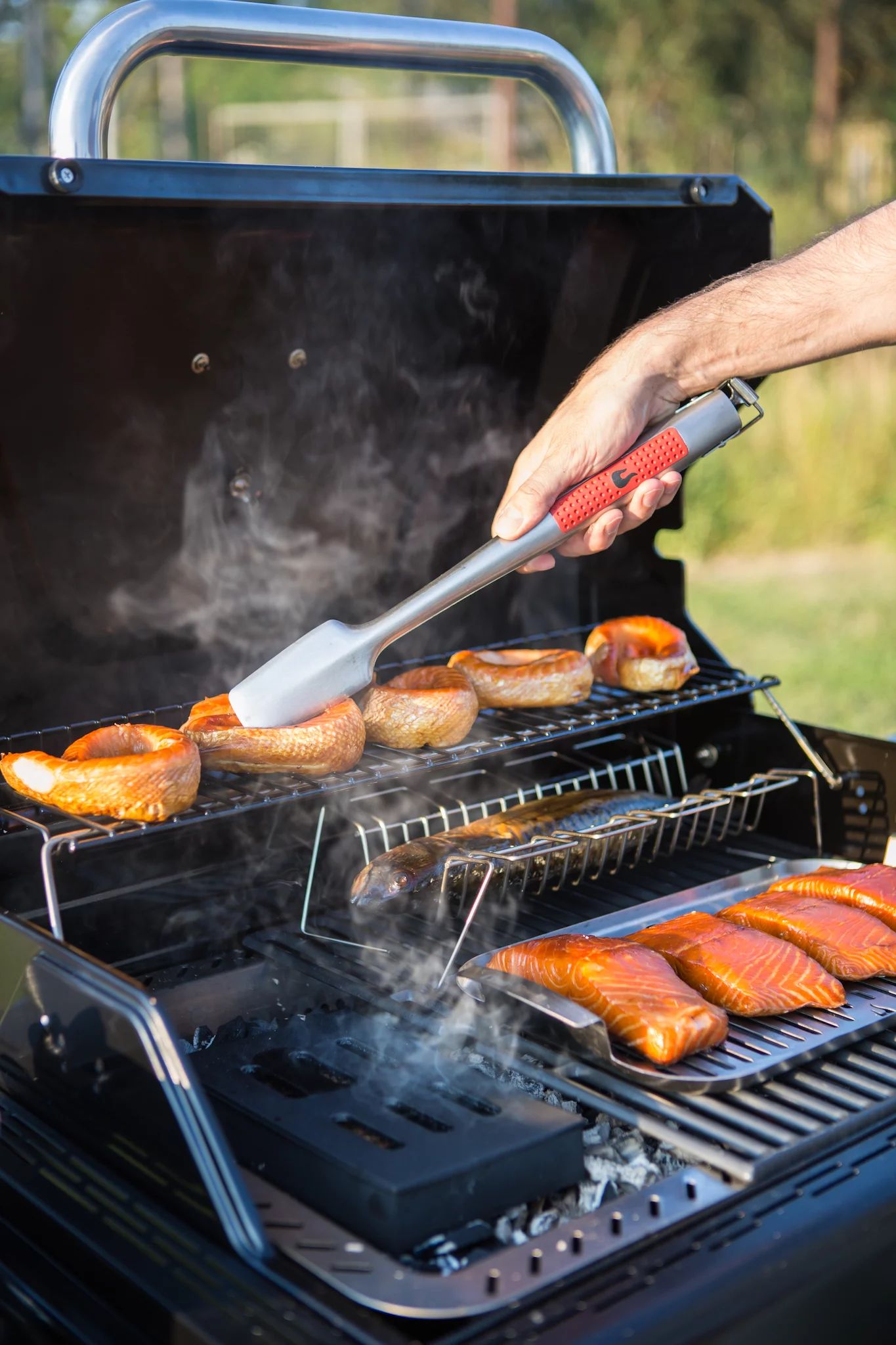 Char Broil Comfort Grip 2-teiliges Grillbesteck