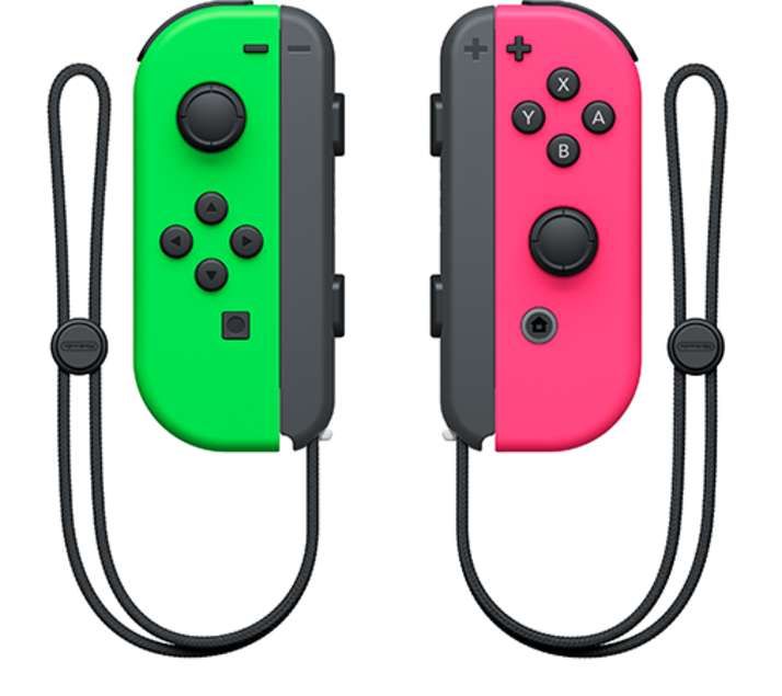 Nintendo Joy-Con 2er-Set Neon-Grün/Neon-Pink