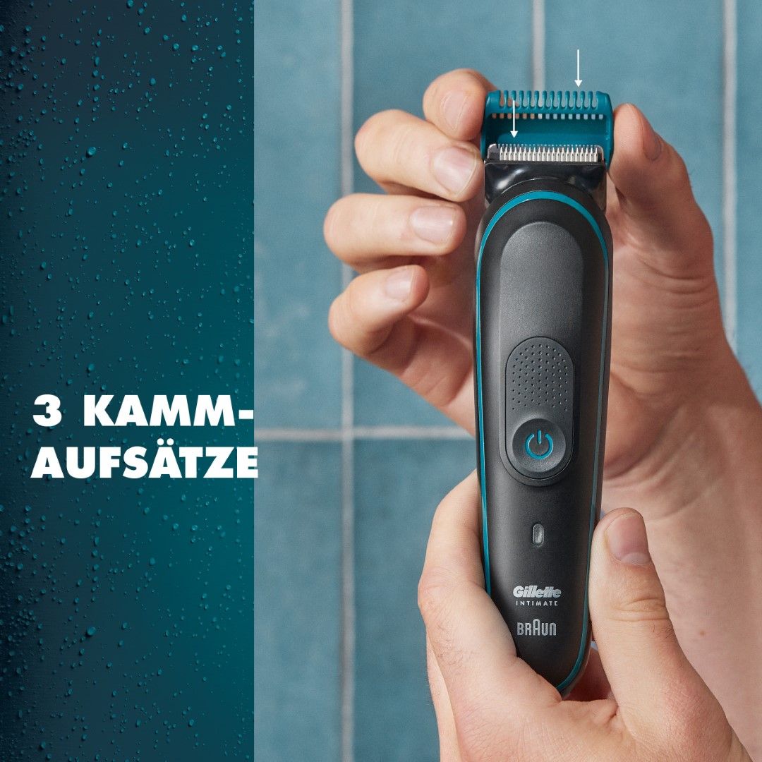Gillette Intimate Elektrischer Trimmer Braun