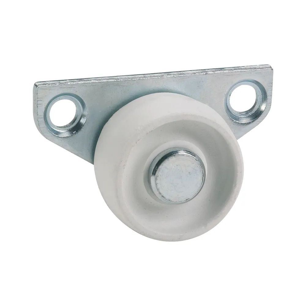 DÖRNER + HELMER Bockrolle Kunststoff-Rad 30 mm 40 kg Platte seitlich