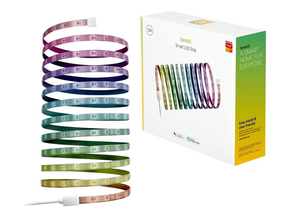 Hombli Leuchtstreifen - LED - 24 W - RGB-Licht