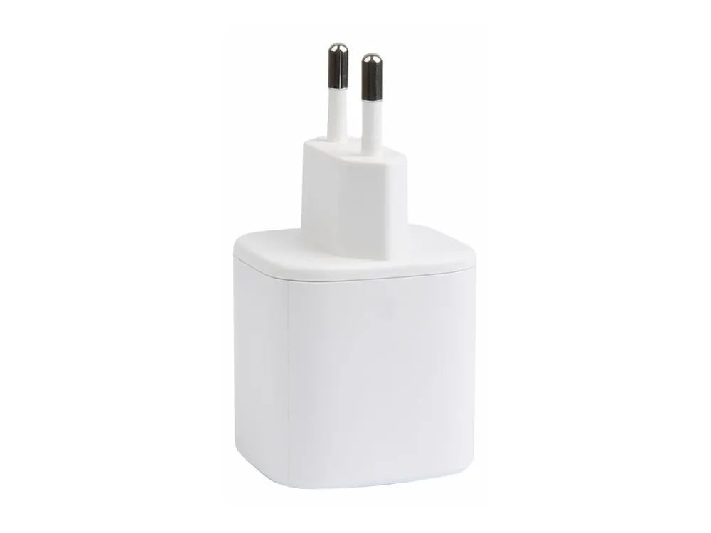 eSTUFF INFINITE - Netzteil - EU, GaN, 100 % recycelter Kunststoff - 67 Watt - 3.35 A - PD, SuperVOOC - 2 Ausgabeanschlussstellen (USB Typ A, 24 pin USB-C)