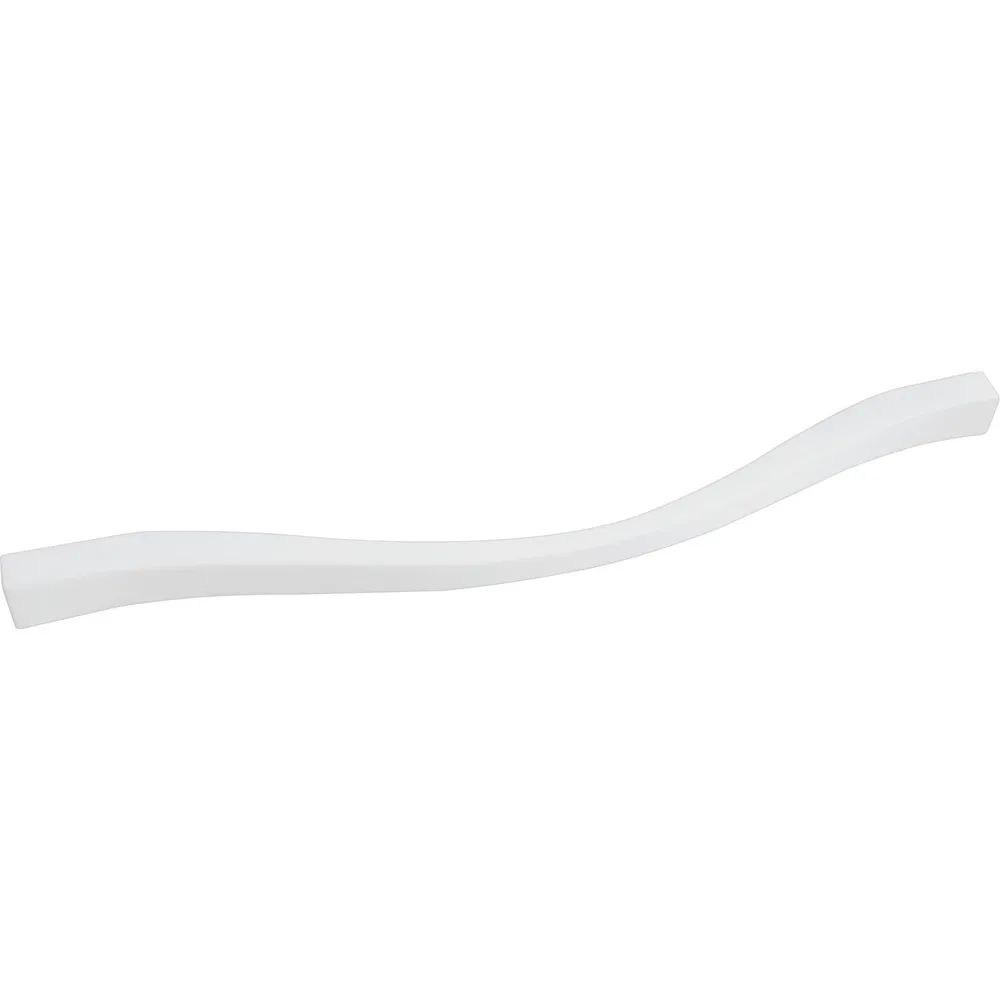 Estamp Möbelgriff Fluid LA 192/224 mm, Breite 236 mm, ZN weiss matt lackiert