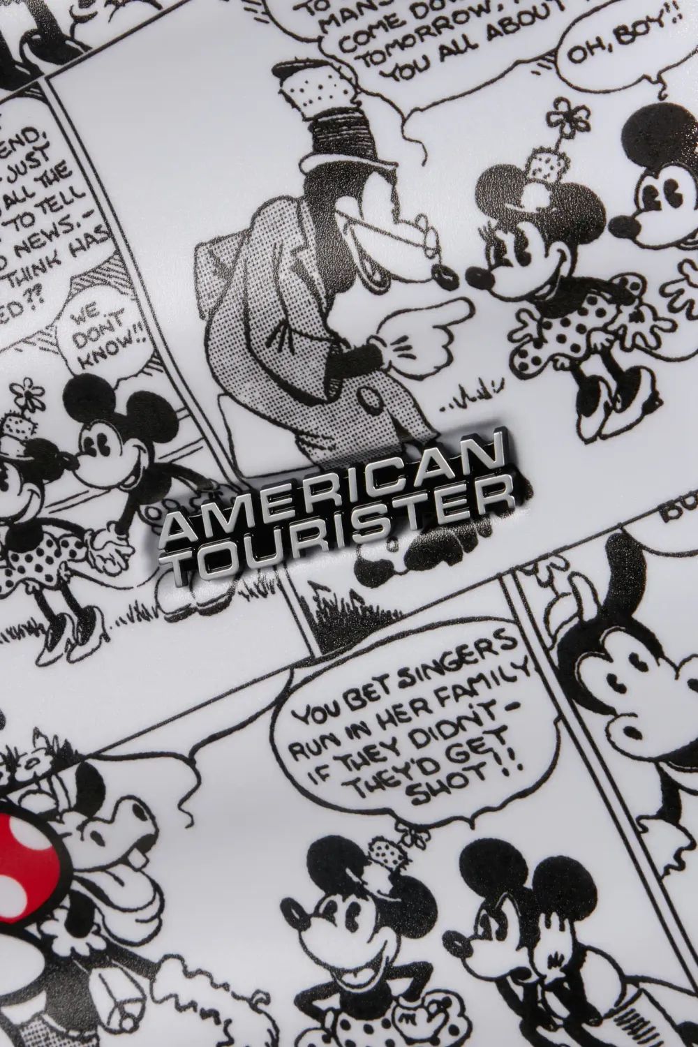 AMERICAN TOURISTER WAVEBREAKER SPIN.55/20, MINNIE COMICS WHITE