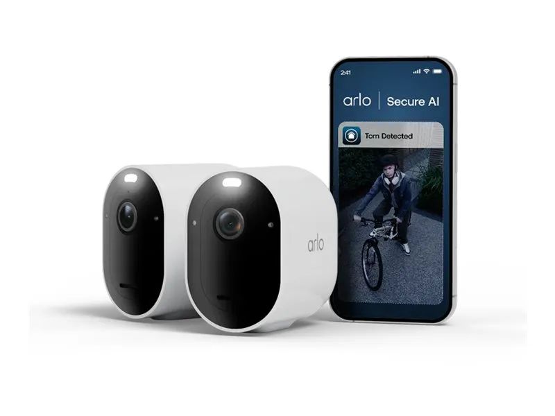 ARLO Pro 6 - 2025 Edition - Netzwerk-Überwachungskamera - Außenbereich, Innenbereich - wetterfest - Farbe (Tag&Nacht)
