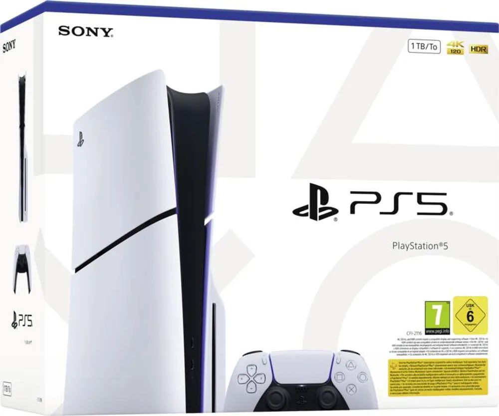 PlayStation 5 1TB SSD inkl. Laufwerk Slim (E-Chassis)
