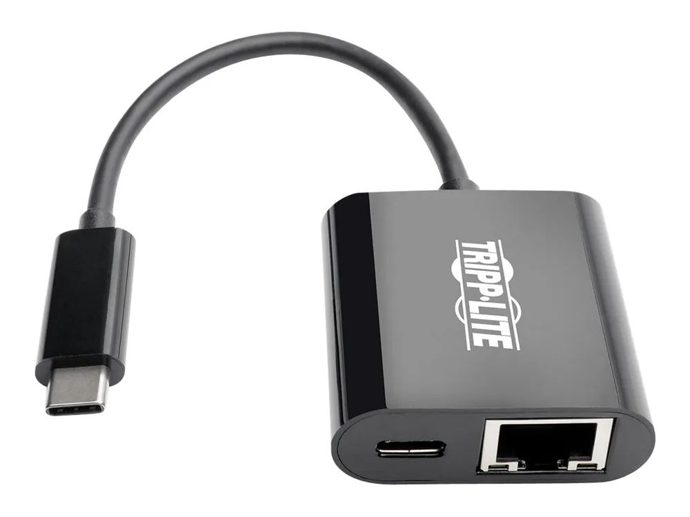 Tripp Eaton Tripp Lite Series USB C to Gigabit Ethernet Adapter USB Type C to Gbe PD Charging