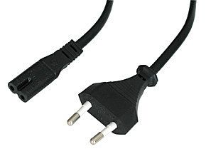 Lindy Stromkabel - power IEC 60320 C7 zu Eurostecker (M)