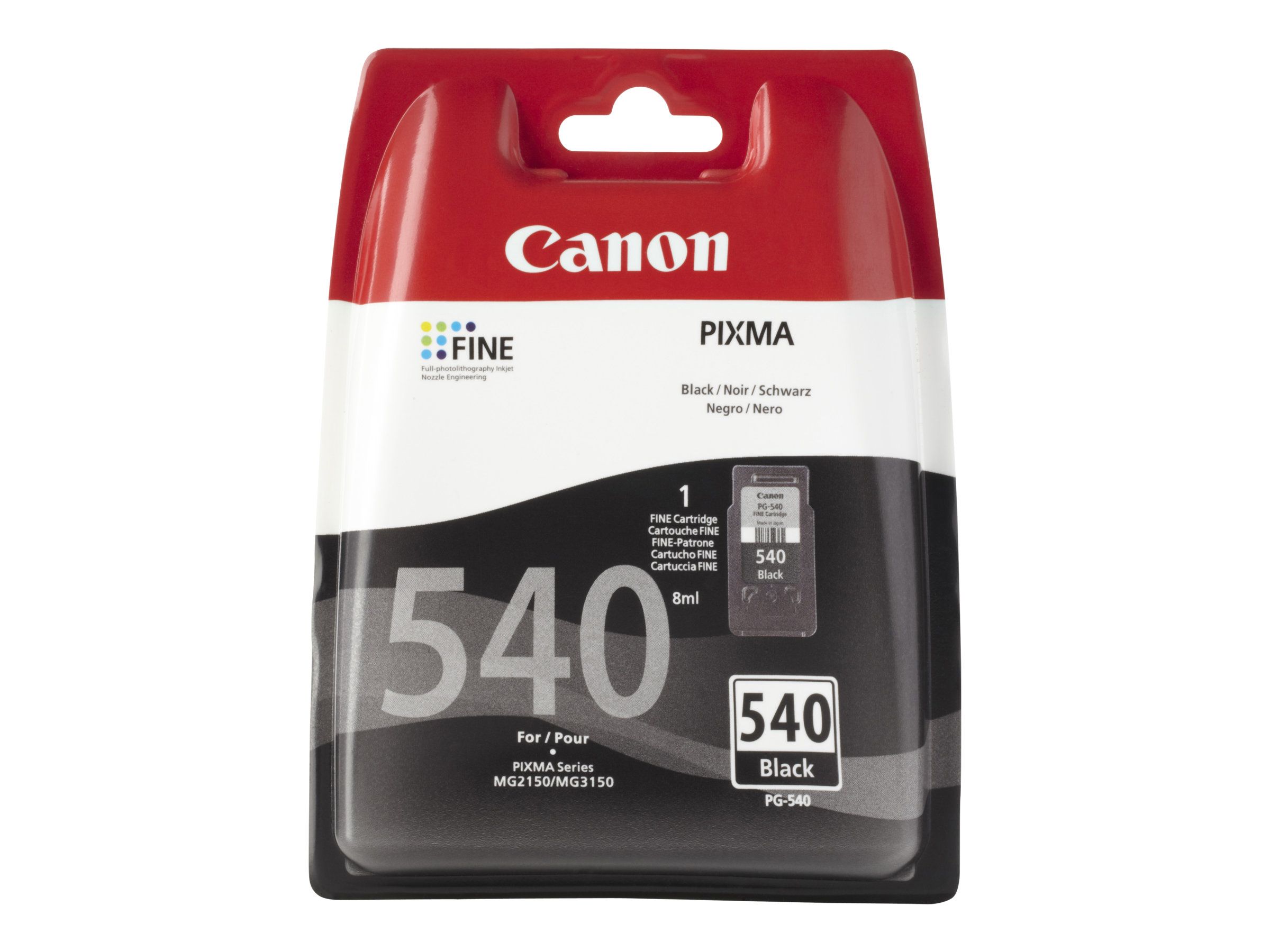 Canon PG-540 - 8 ml - Schwarz - Original - Tintenpatrone