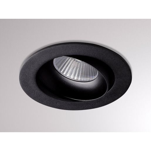 Molto Luce EINBAUSTRAHL.LED 8W 3000K 38° / MOLTO KALIO R. SCHWARZ 308-30019600
