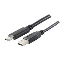 ShiverPeaks 77143-3.0 USB A C Männlich Schwarz Kabel 77143-3 - Kabel - Digital/Daten