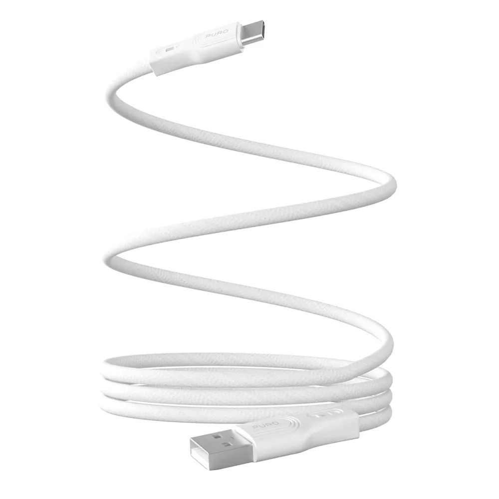 PURO Daten- u. Ladekabel, USB-A  USB-C, 60W, magnetisch, 1m