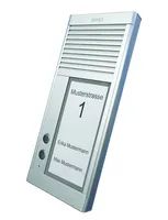 AGFEO DoorSpeak 2 - Verkabelt - IP33 - Aluminium - Aluminium - Wand - 115 mm