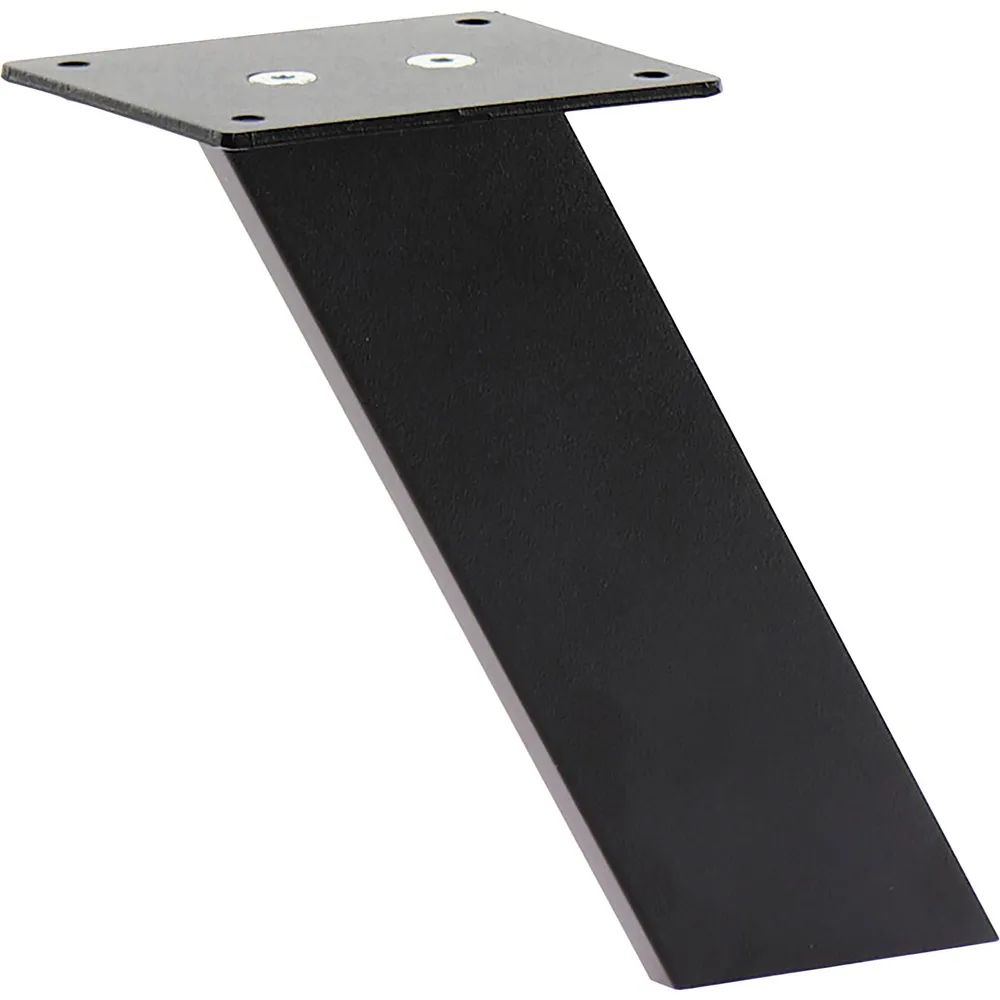 Ebb Beschlagtechnik GmbH Beschlagtechnik Barkonsole Korfu Höhe 60 x 10 x 170 mm schräg Aluminium schwarz