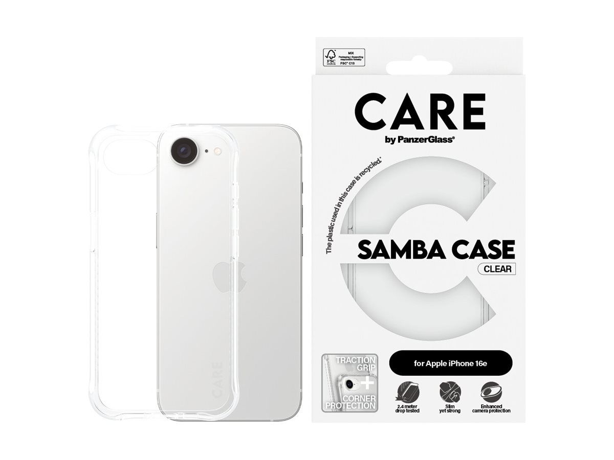 PanzerGlass CARE by PanzerGlass Samba - Hintere Abdeckung für Mobiltelefon - Thermoplastisches Polyurethan (TPU)