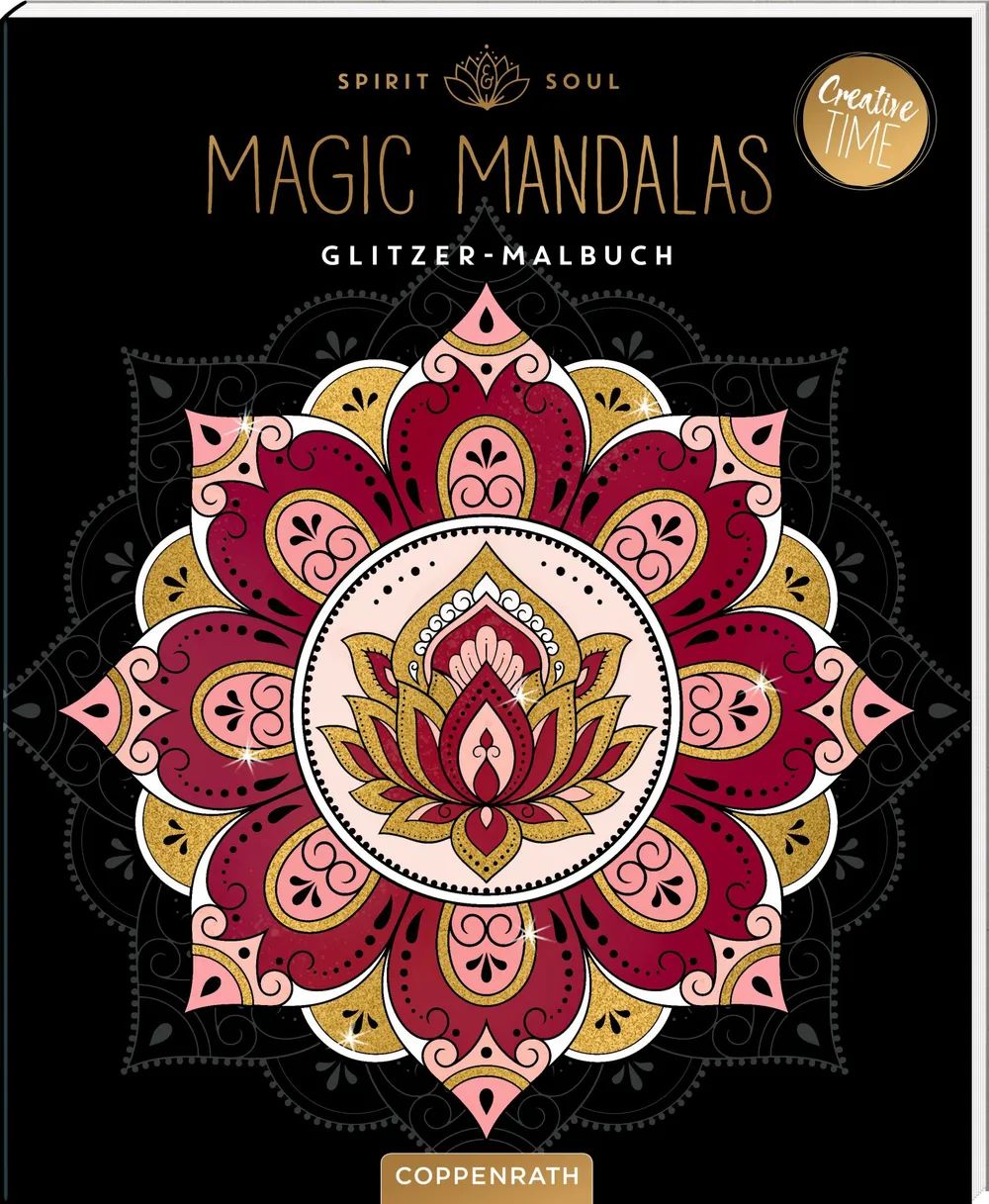 Coppenrath Verlag GmbH & Co.KG Spirit & Soul Magic Mandalas - Glitzer-M
