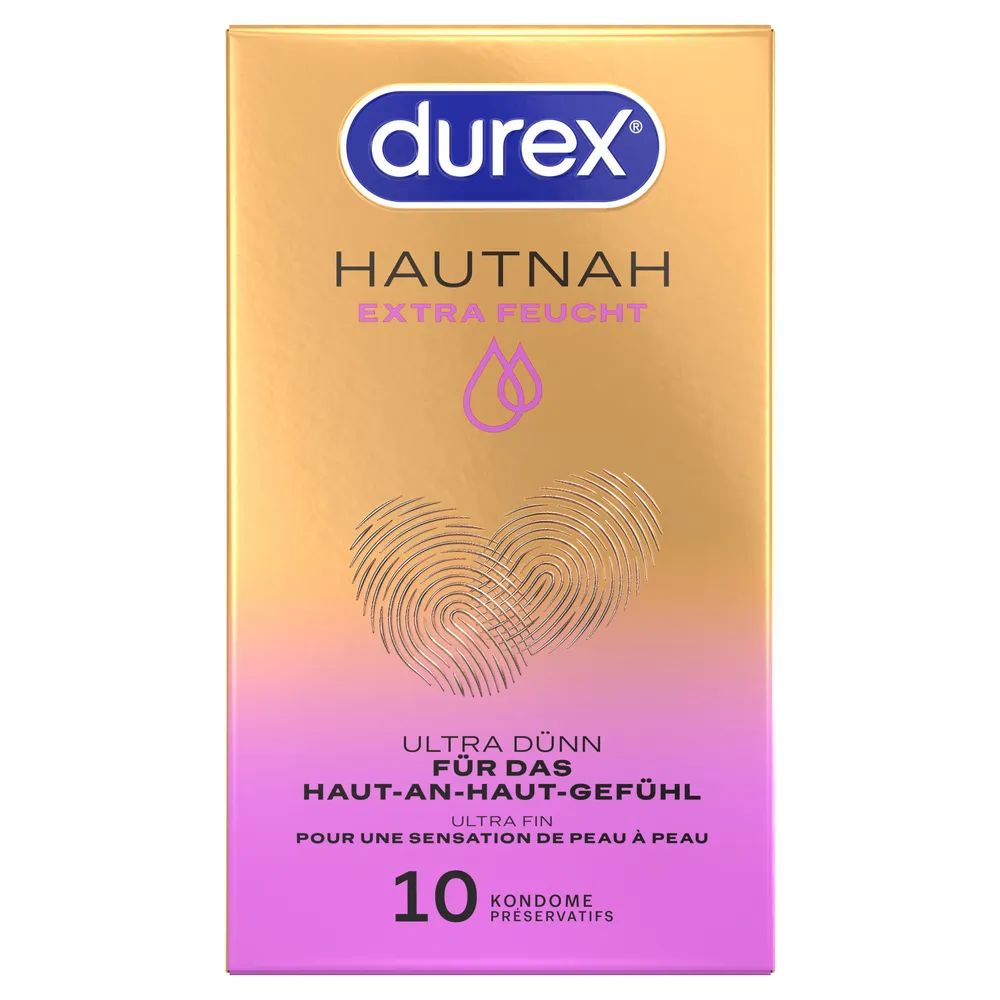 Durex Hautnah Extra Feucht 10er