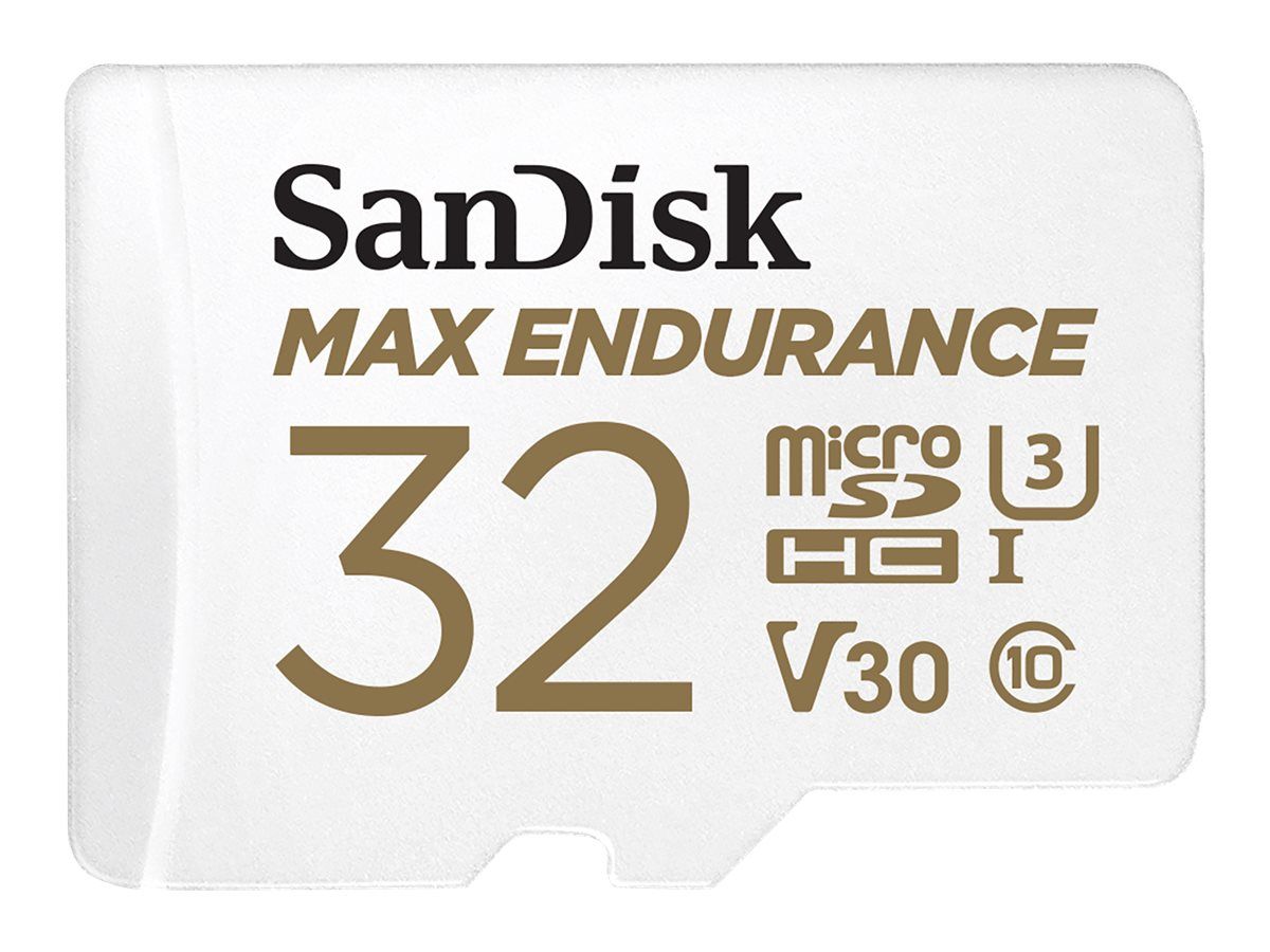 SanDisk Max Endurance - Flash-Speicherkarte (microSDHC/SD-Adapter inbegriffen)