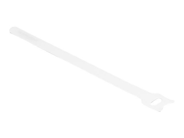 Delock Kabelbinder - 20 cm - weiß (Packung