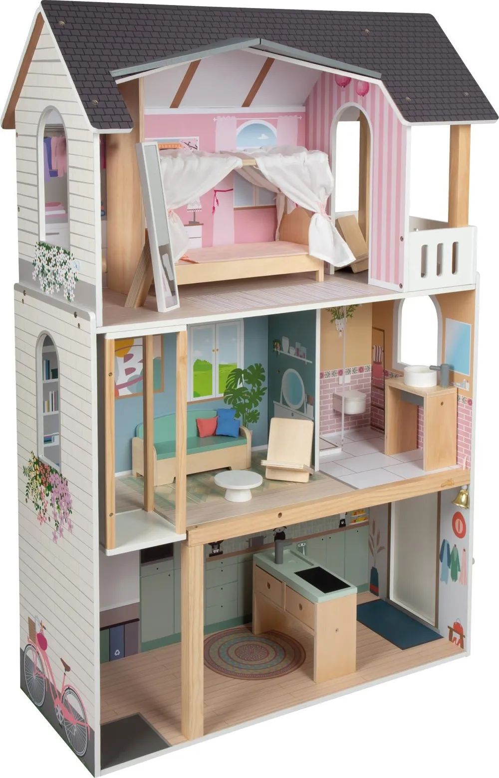 small foot GmbH&Co. KG Puppenhaus Traumvilla XL