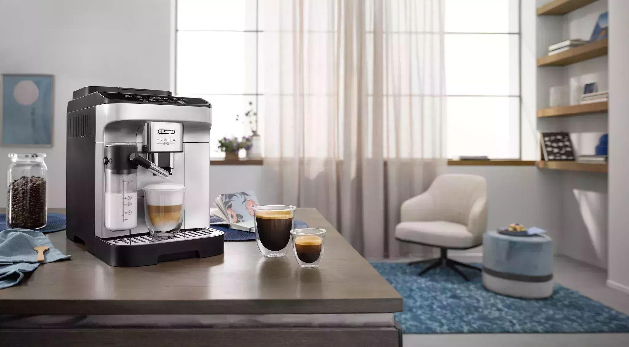 De'Longhi Magnifica Evo Milk ECAM290.61.SB Open-Box