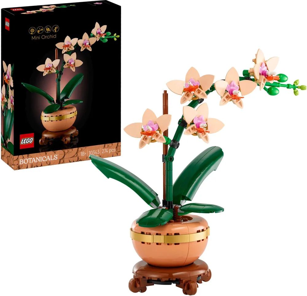 LEGO 10343 Botanicals Mini-Orchidee