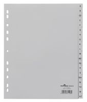 Durable 652010 - Alphabetischer Registerindex - Grau - Porträt - A4 - 245 mm - 297 mm