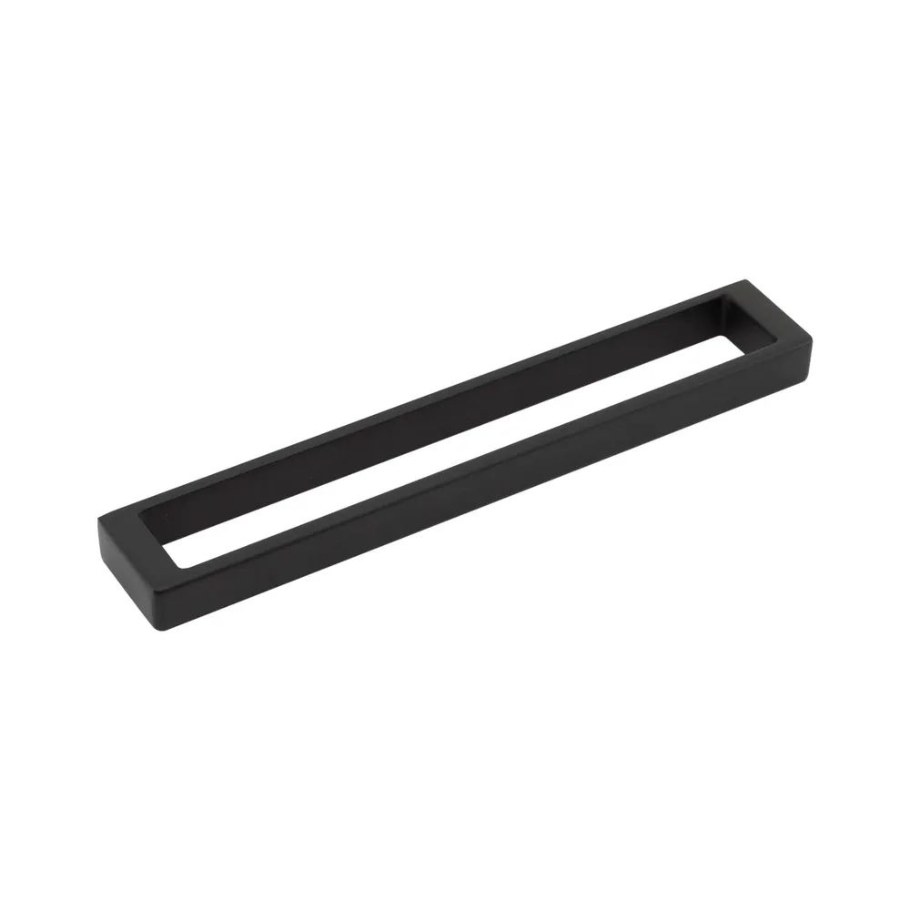 Furnipart Griff Cubico LA 192 mm, Breite 201 mm, ZN schwarz matt