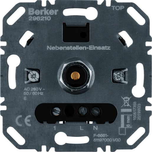 Berker FÜR UNIVERSAL DREHDIMMER / BERKER 296210 NEBENSTELLE 296210