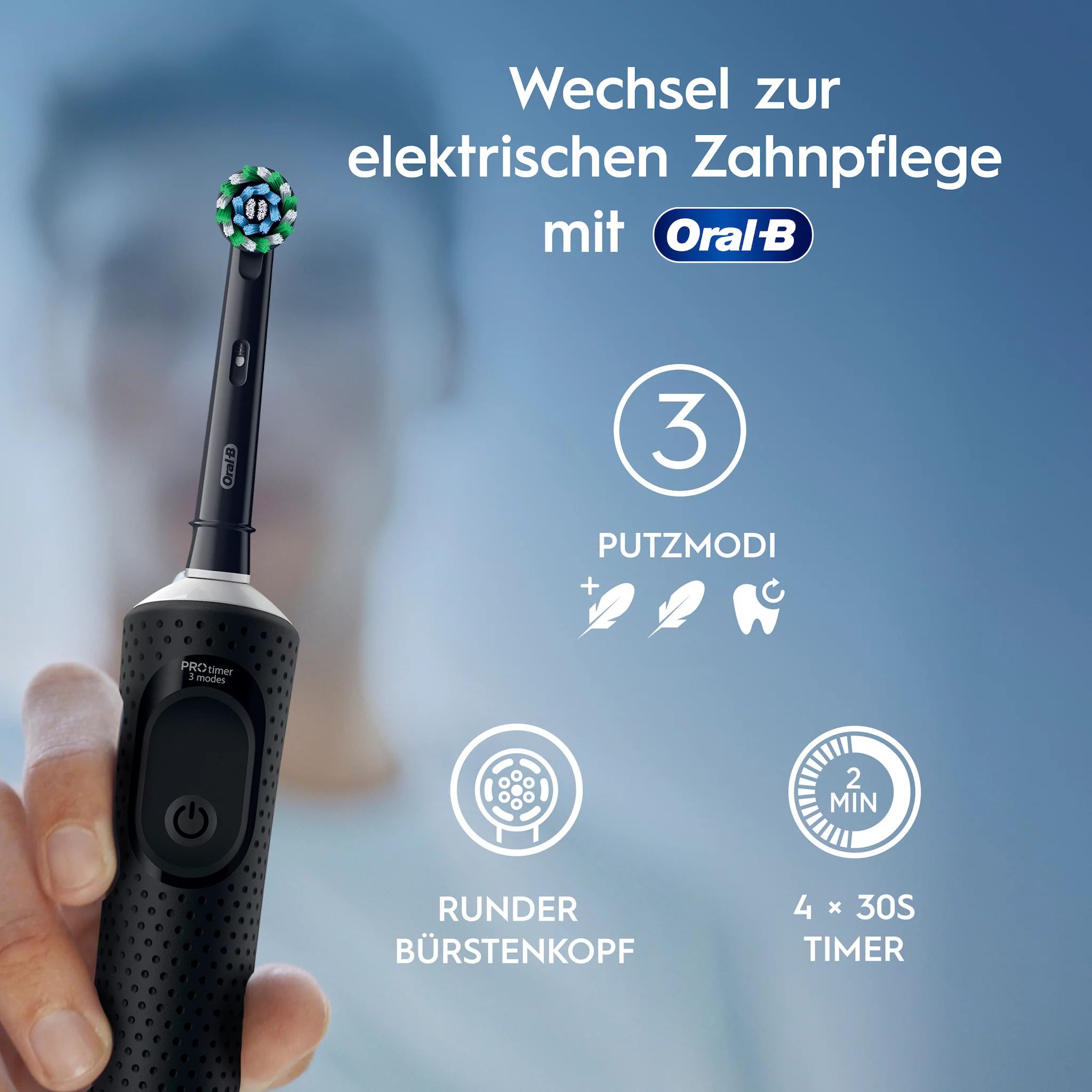 Oral-B Vitality Pro D103 Duo Black/Lilac Violet