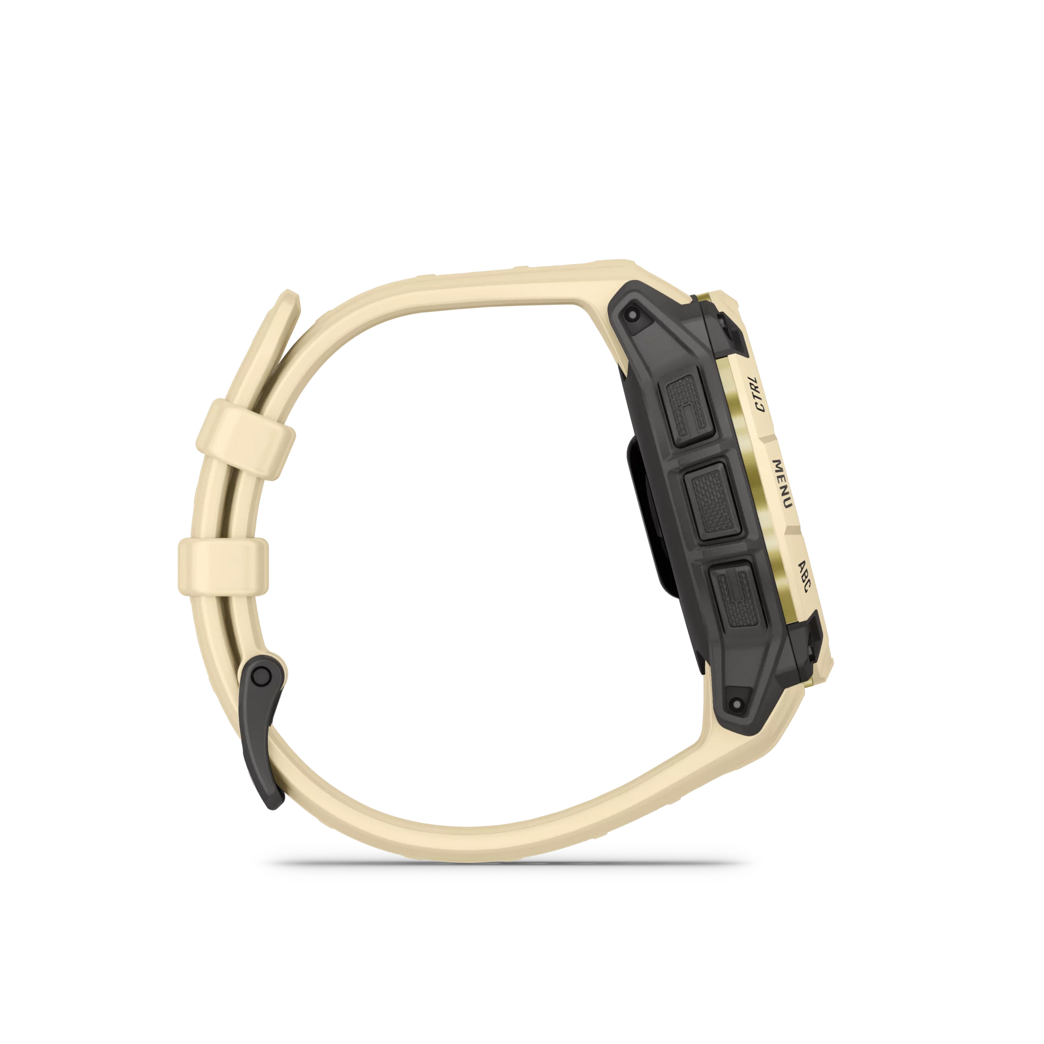 Garmin Instinct 3 AMOLED, 45mm Grau/Citrine mit Silikon-Wechselarmband, 22mm