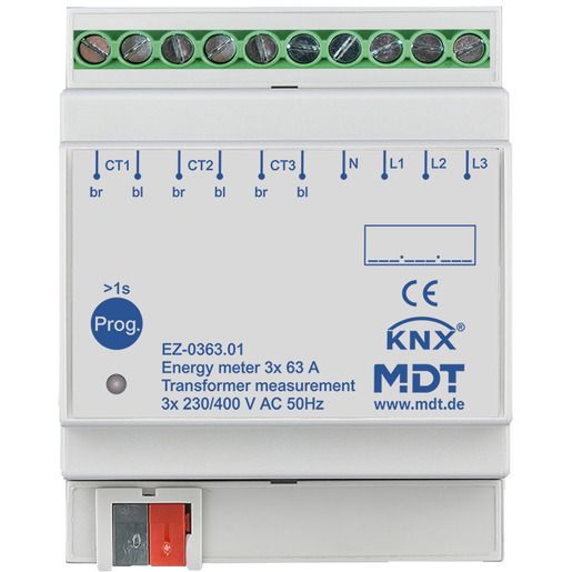 MDT ENERGIEZÄHLER 3FA 63A 4TE REG / EZ-0363.01