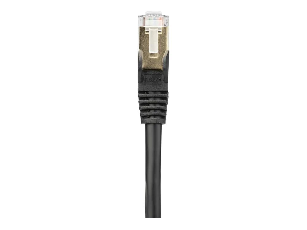 StarTech.com 7m CAT6a Patchkabel - schwarz - snagless RJ45 - Patch-Kabel - RJ-45 (M)