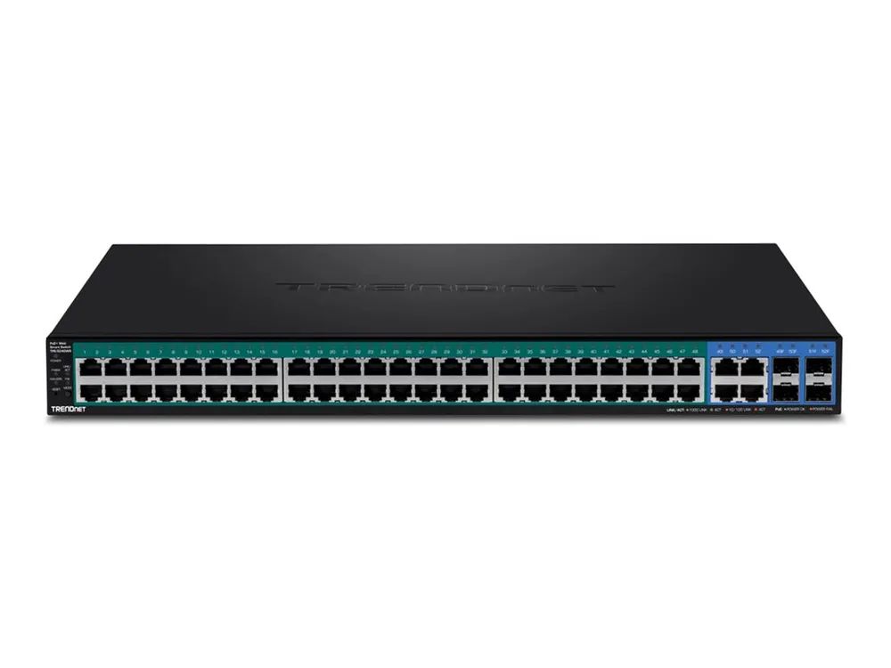 TRENDnet TPE 5240WS - Switch - Smart - 48 x 10/100/1000 (PoE+)