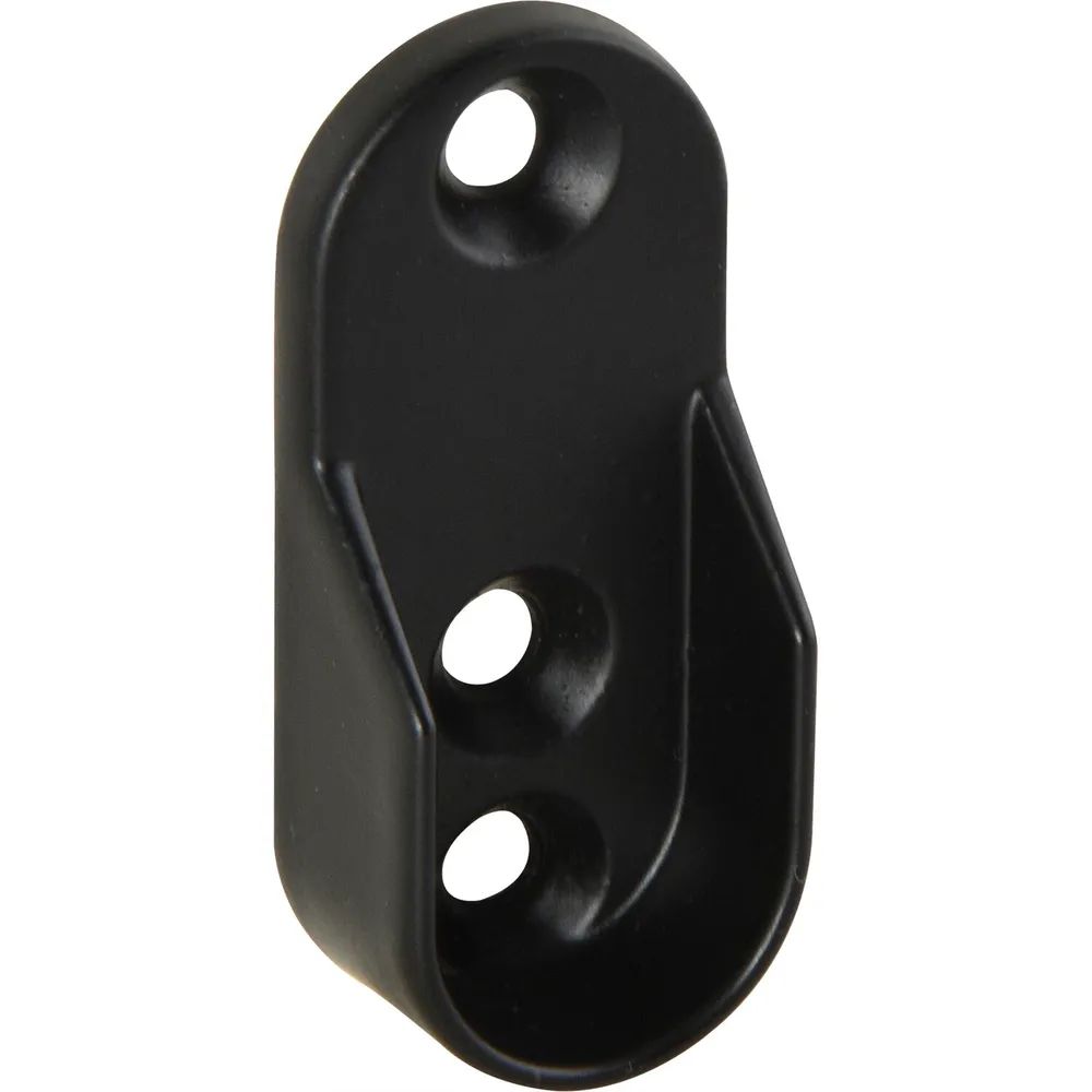 Grimme Schrankrohrlager Oval 1 für Schrankrohr, 3 Schraublöcher, Zink schwarz