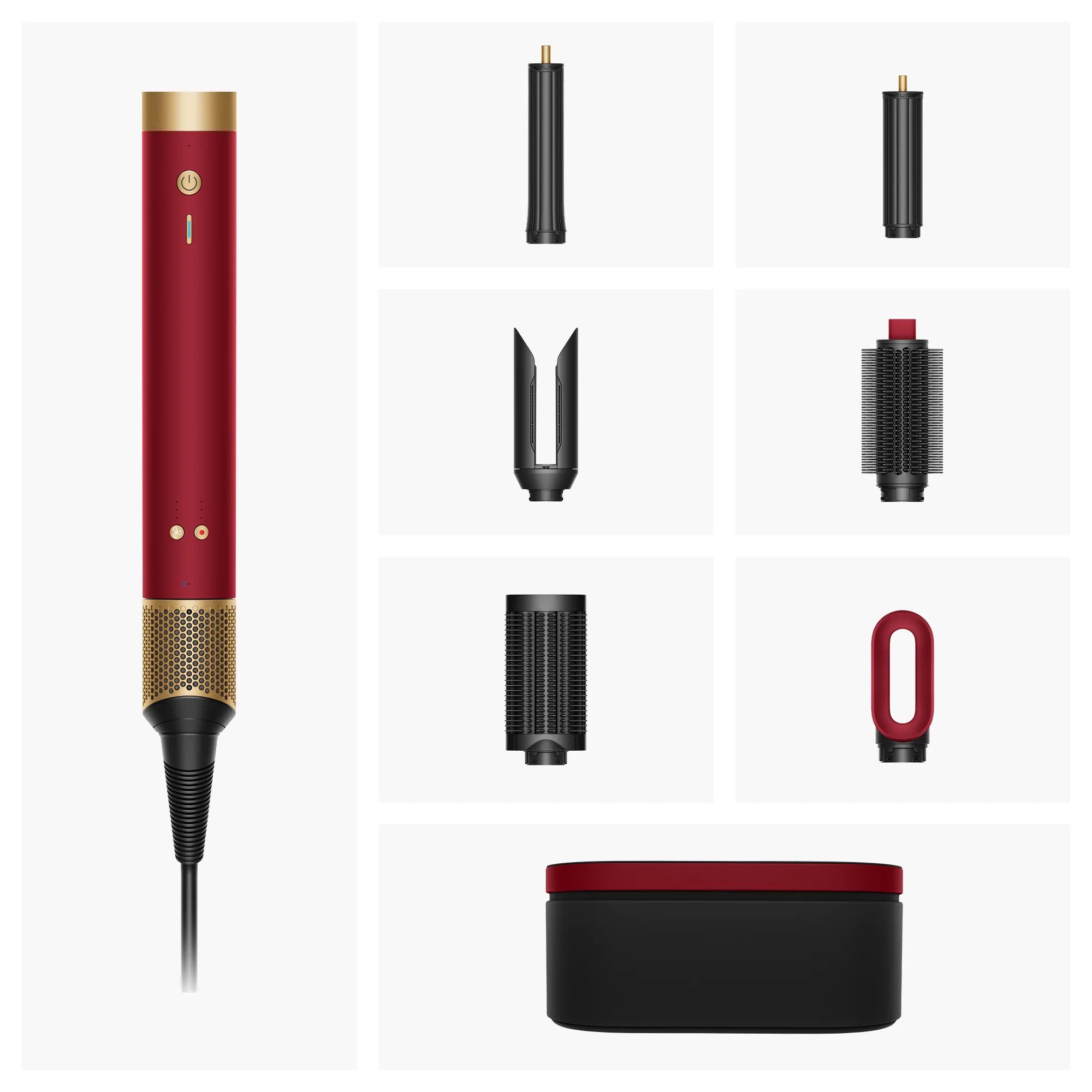 Dyson Airwrap Co-anda2x, Samtrot/Gold