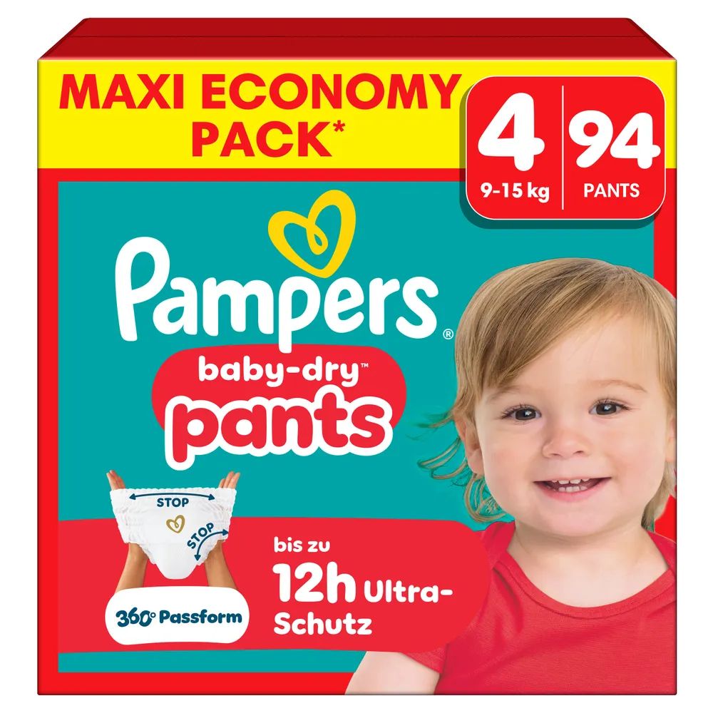 Pampers Baby Dry Pants Gr.4 Maxi 9-15kg Maxi 
