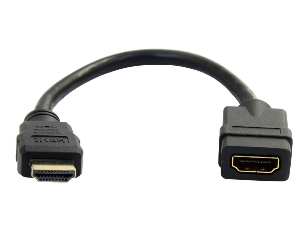 StarTech.com 6 in HDMI Extension Cable, Short