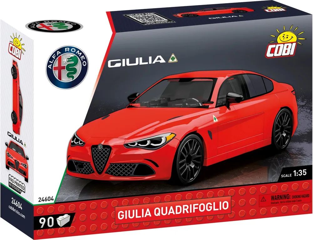 Cobi Bausteinmodell Alfa Romeo Gulia Quadrifoglio 1 35