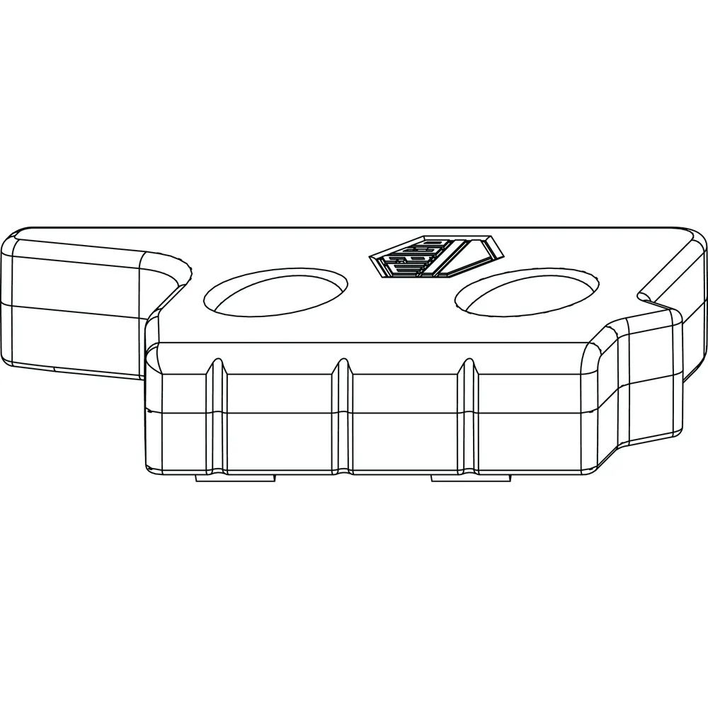 MACO MM Hebeteil Falzluft 12 mm Eurofalz 24 mm 13V silber rechts (356333)