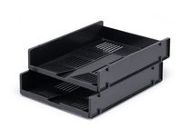 Durable OPTIMO Briefablageschale A4 Blauer Engel anthrazit