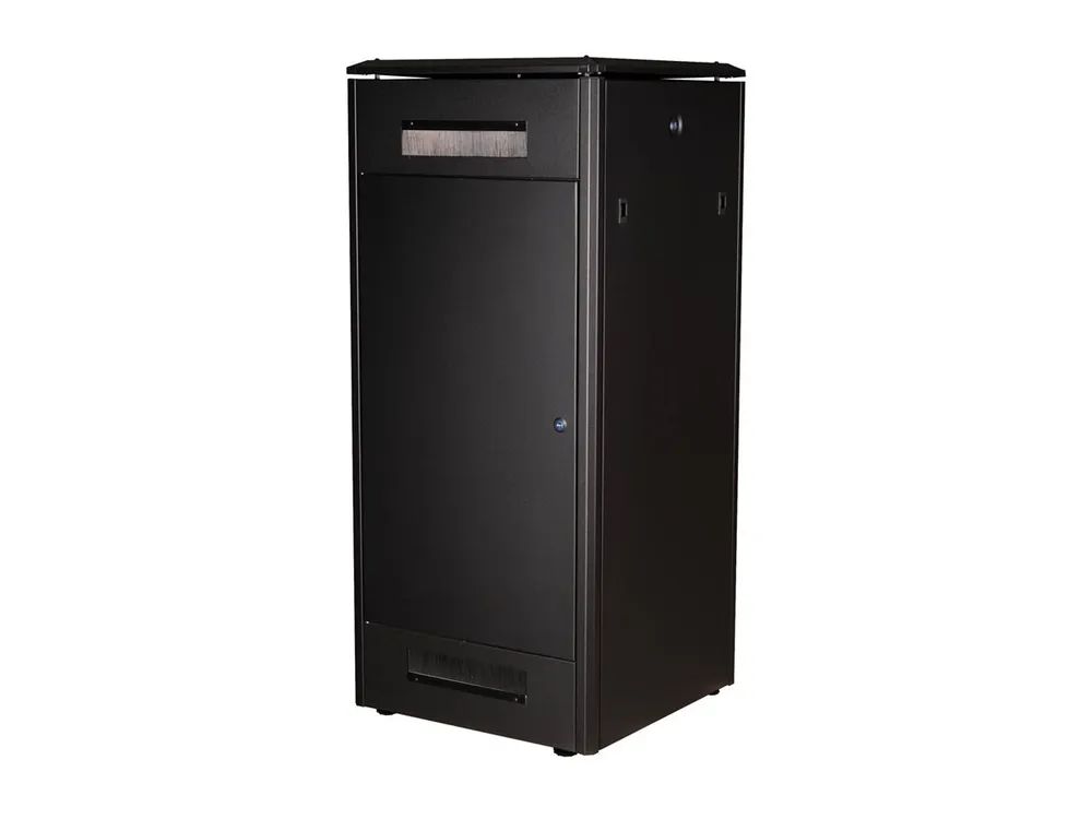ROLINE Pro - Schrank Netzwerkschrank - mit Glastür, 600 x 600 mm (B x T)