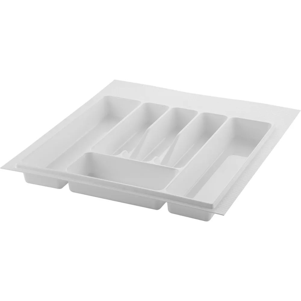 VOLPATO Besteckeinsatz Serie 72 KB 500 mm Kunststoff Weiß