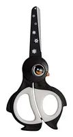 WEDO Kinderschere Bastelschere Ekky aus Edelstahl Schwarz/W