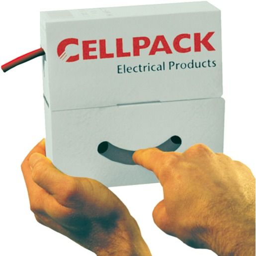 Cellpack SCHRUMPFSCHLAUCH-BOX DÜNNW. WS / CELLPA SB 12,7 - 6,4/ 8M WS 127079