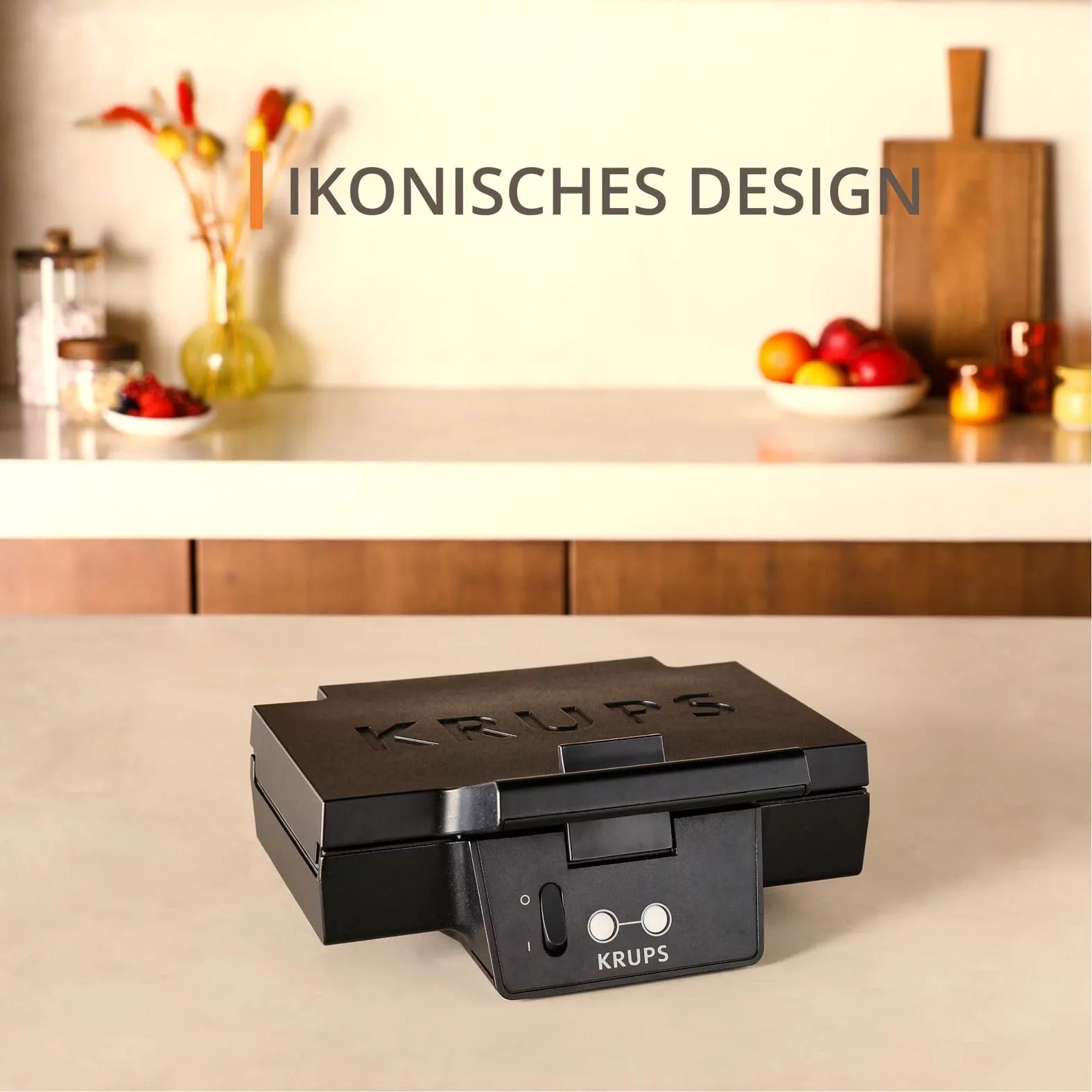 Krups Sandwichmaker FDK461 3er Form