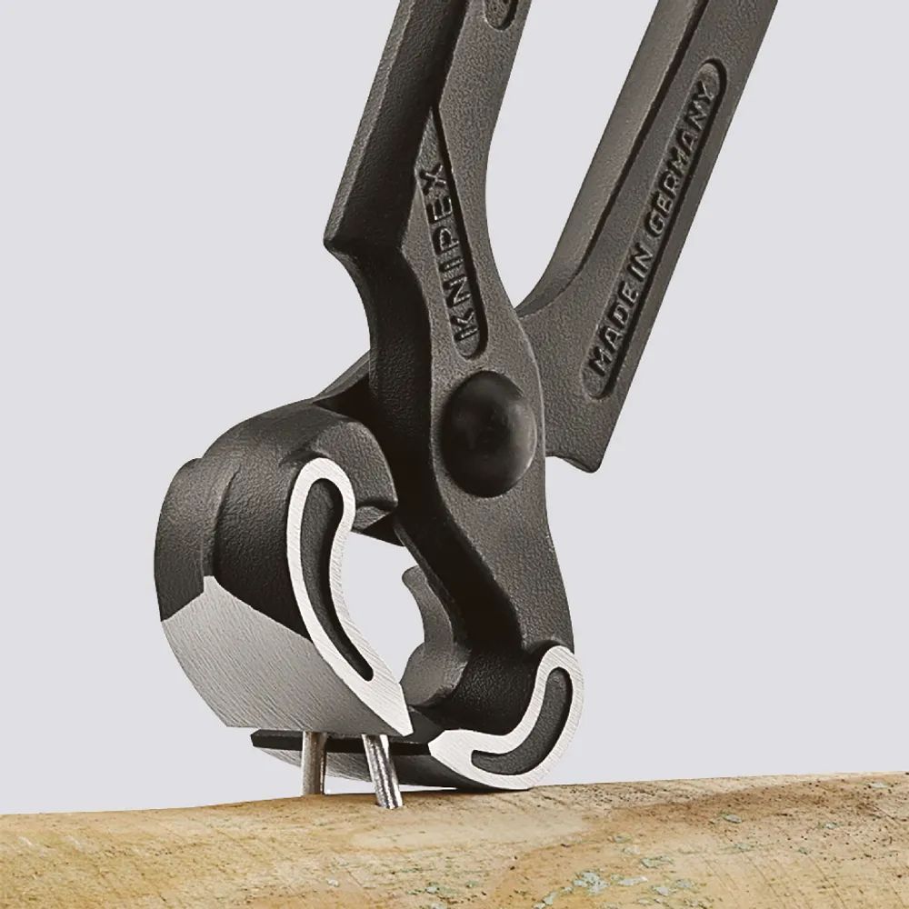 KNIPEX Kneifzange mit Kunststoff überzogen schwarz atramentiert 180 mm