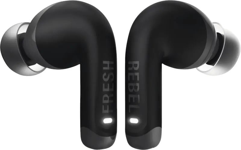 Fresh 'n Rebel Bluetooth®-Ohrhörer "Twins Fuse 2", TWS ANC mit My Sound App, Storm Grey