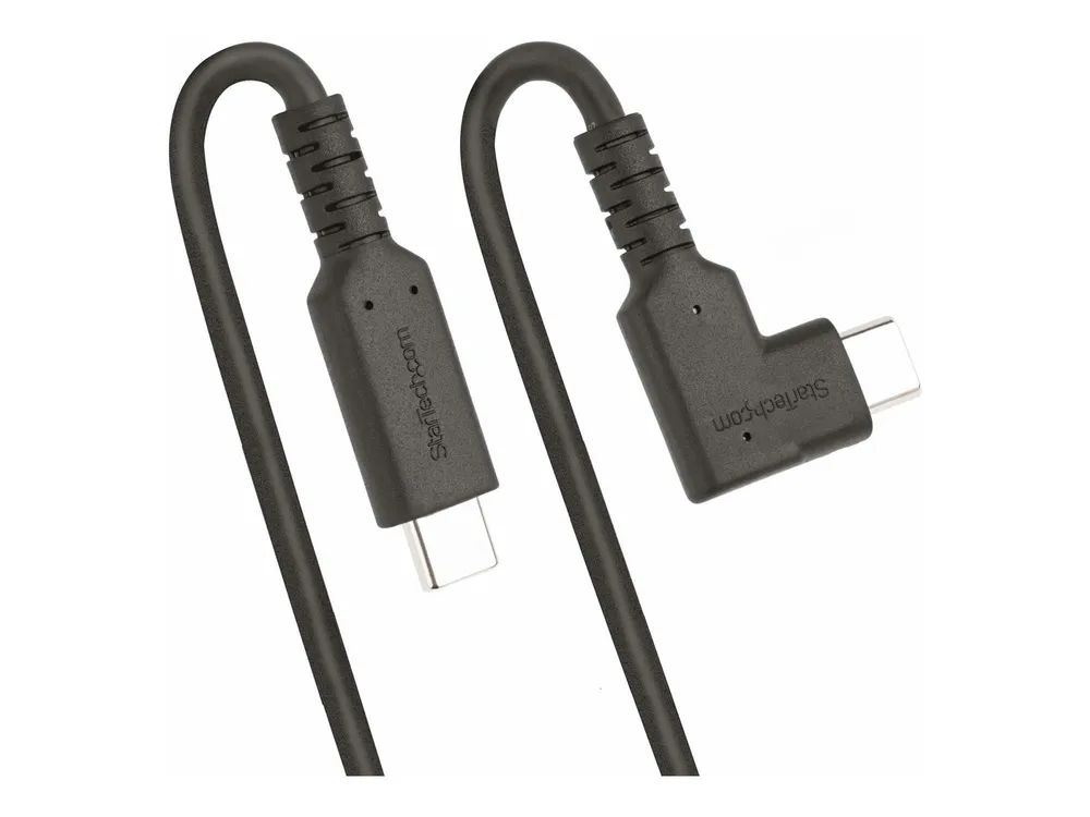 StarTech.com 50 cm USB-C Kabel Gewinkelt, USB C auf USB C Kabel, 4K, 100W - USB-Kabel - 24 pin USB-C (M)